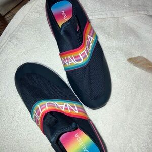 Size youth 6 nautica shoes never worn aside from wearing home